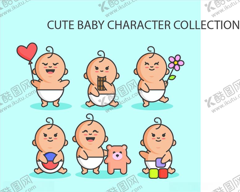 编号：29049903291918483300【酷图网】源文件下载-卡通婴儿