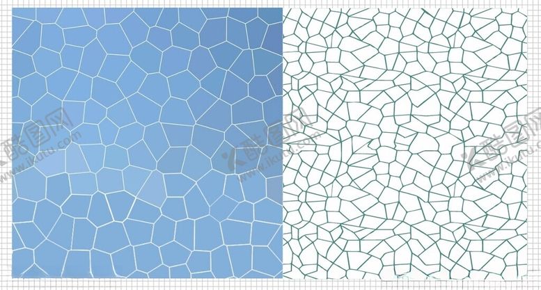 编号：10540002242331477296【酷图网】源文件下载-冰裂纹矢量图案