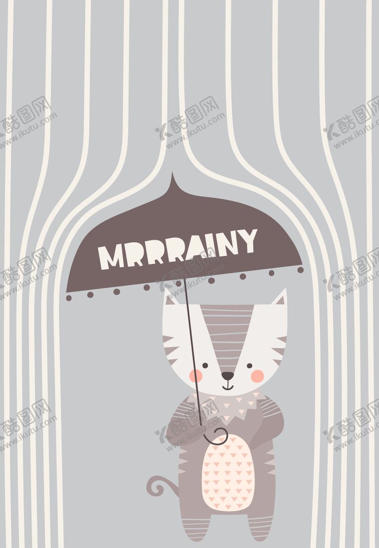 编号：79901209290454554234【酷图网】源文件下载-卡通动物创意插画