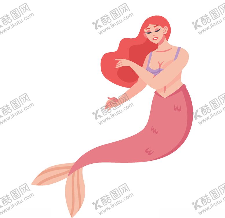 编号：14283110210005204763【酷图网】源文件下载-美人鱼
