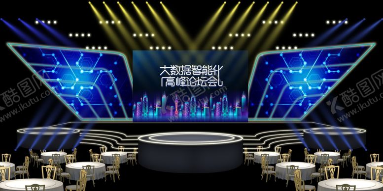 编号：60570609191943497843【酷图网】源文件下载-舞台效果图