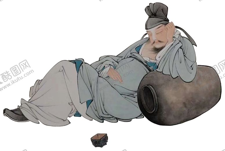 编号：73986904202108012189【酷图网】源文件下载-设计醉酒图李白