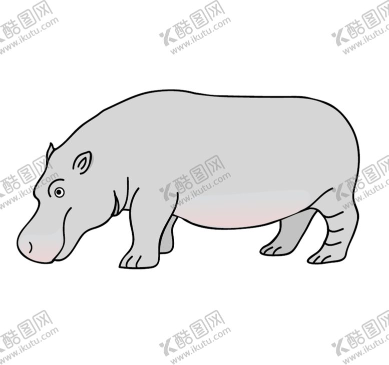 编号：90574405131146149647【酷图网】源文件下载-犀牛插画