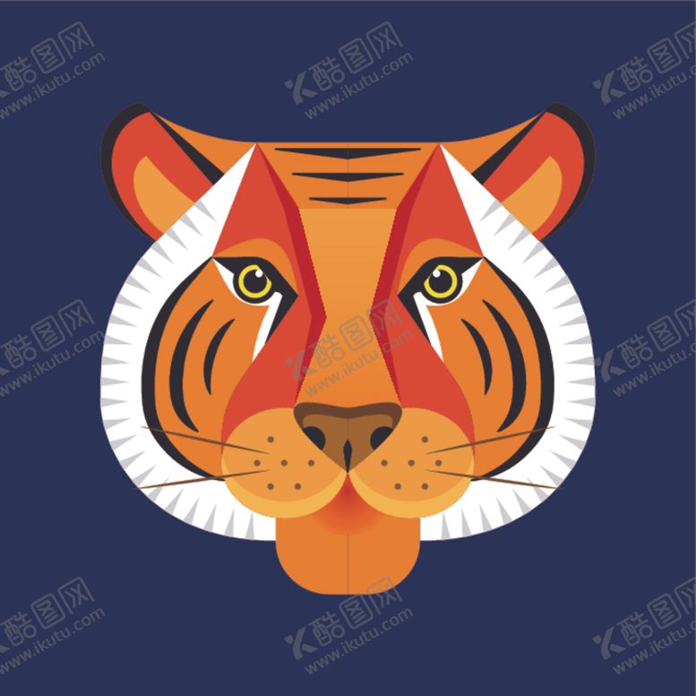 编号：59671110290725316366【酷图网】源文件下载-卡通老虎