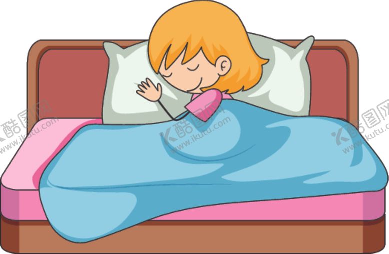 编号：34564810052257432659【酷图网】源文件下载-卡通睡觉儿童