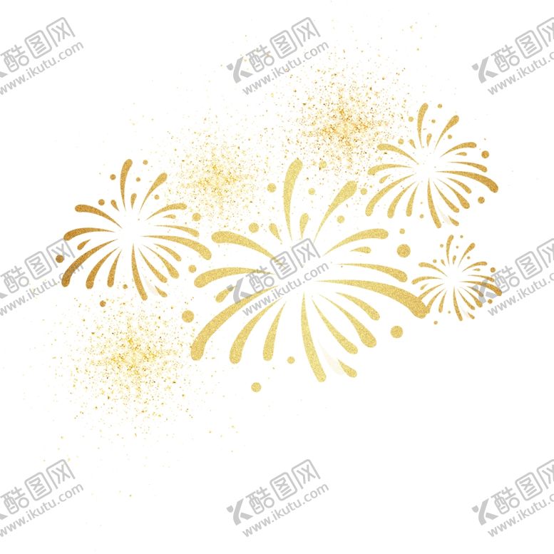 编号：11943909242005116896【酷图网】源文件下载-烫金烟花手绘边框