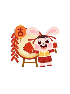 兔年2023海报新快乐