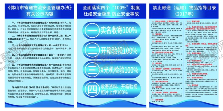 编号：96339712071844516687【酷图网】源文件下载-快递安全管理办法