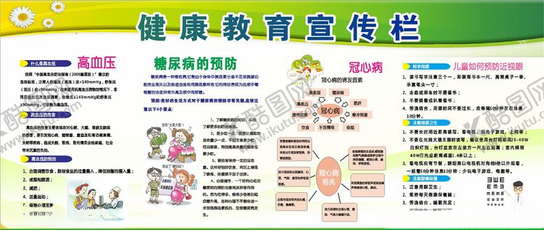 编号：52619107091454351082【酷图网】源文件下载-健康教育宣传栏