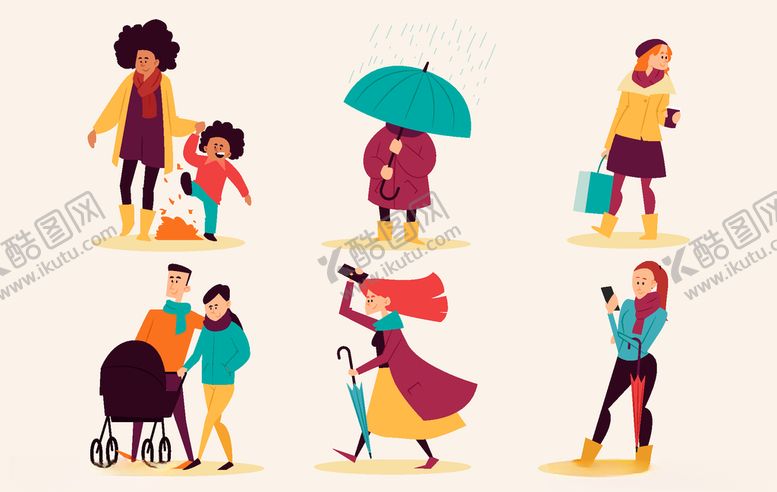 编号：30230209282053055915【酷图网】源文件下载-秋天服饰