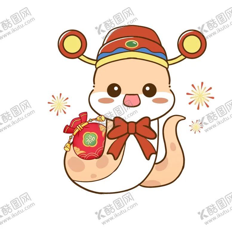 编号：83140501171429327534【酷图网】源文件下载-蛇年卡通吉祥物