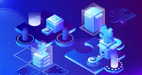 科技数据金融商务互联网AI矢量