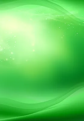 绿色背景小清新蓝曲线简约商务科技
