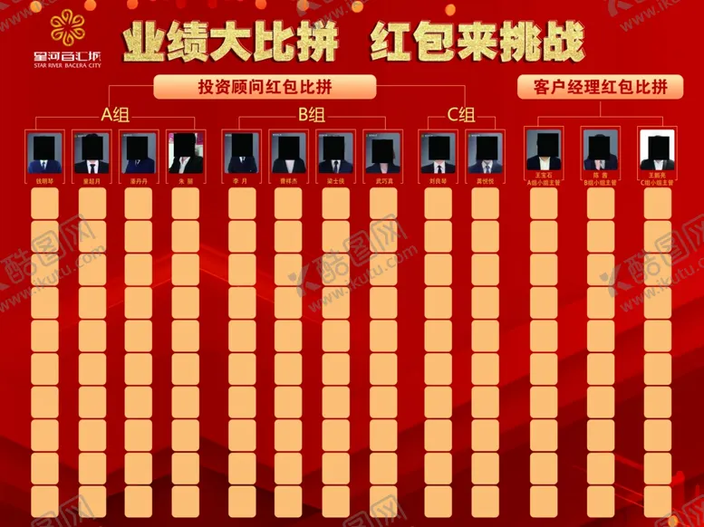 编号：56345812110941375732【酷图网】源文件下载-红包墙 团队PK  龙虎榜