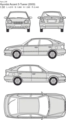 手绘汽车