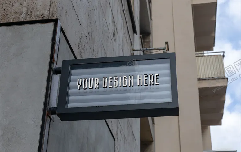 编号：95721710020707302671【酷图网】源文件下载-店铺招牌样机