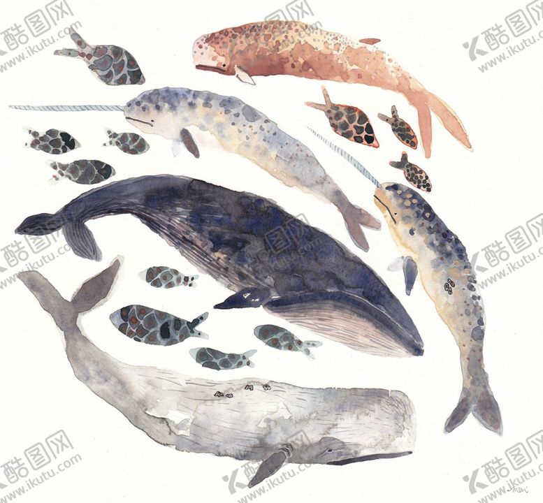 编号：76392307050943363490【酷图网】源文件下载-北欧风格淡色水彩画