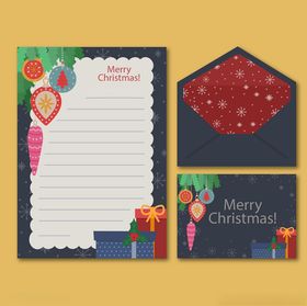 圣诞贺卡套装