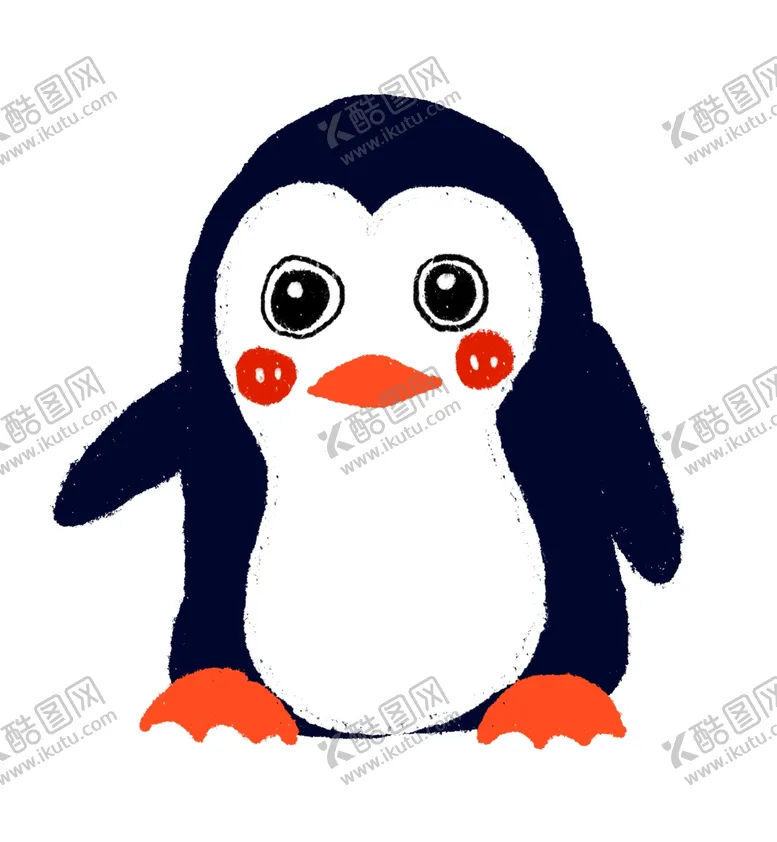 编号：37253605071157579763【酷图网】源文件下载-手绘企鹅