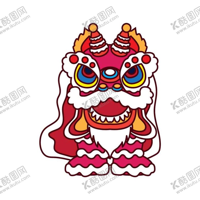 编号：73508810220716356079【酷图网】源文件下载-舞狮