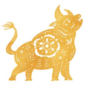 牛年剪纸