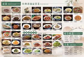 中式菜单