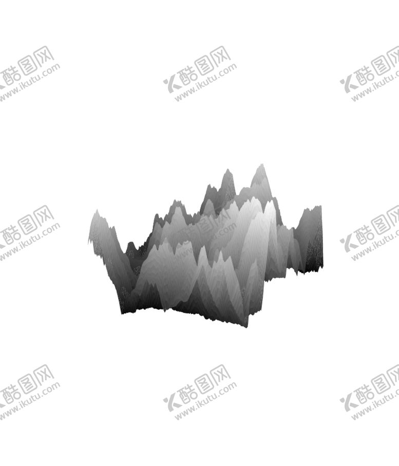编号：86368409210322583092【酷图网】源文件下载-抽象山峰