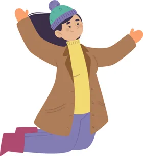 冬天服饰季穿装的人装保暖