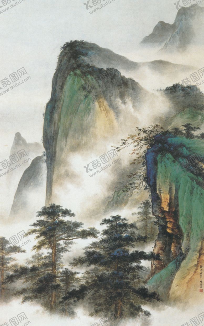 编号：41731505152116107715【酷图网】源文件下载-娥眉重翠图