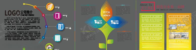 编号：56481106271725043785【酷图网】源文件下载-企业文化墙