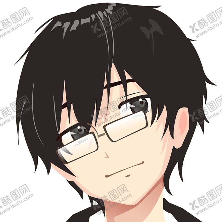编号：57376001310246457452【酷图网】源文件下载-卡通头像矢量图男生