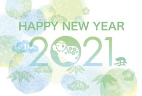 日本风格牛年