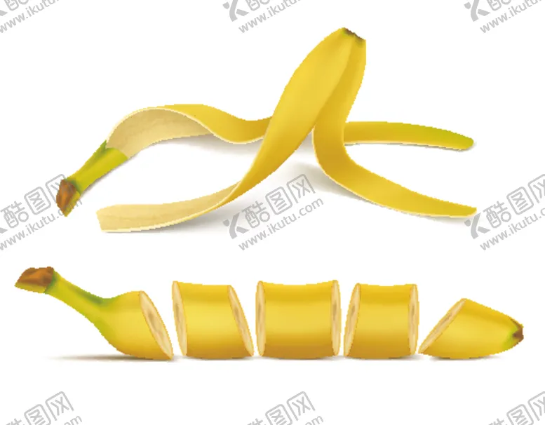 编号：26590504250550456054【酷图网】源文件下载-香蕉水果蔬菜