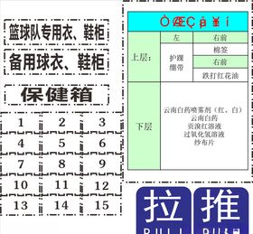 推拉标