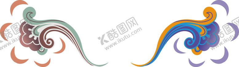 编号：15911201140944566526【酷图网】源文件下载-敦煌花纹图案