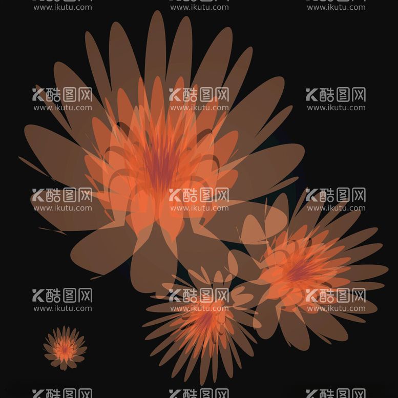 编号：49439712110558477093【酷图网】源文件下载-炫光花朵