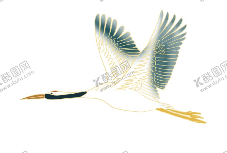 编号：22804909141312491499【酷图网】源文件下载-仙鹤