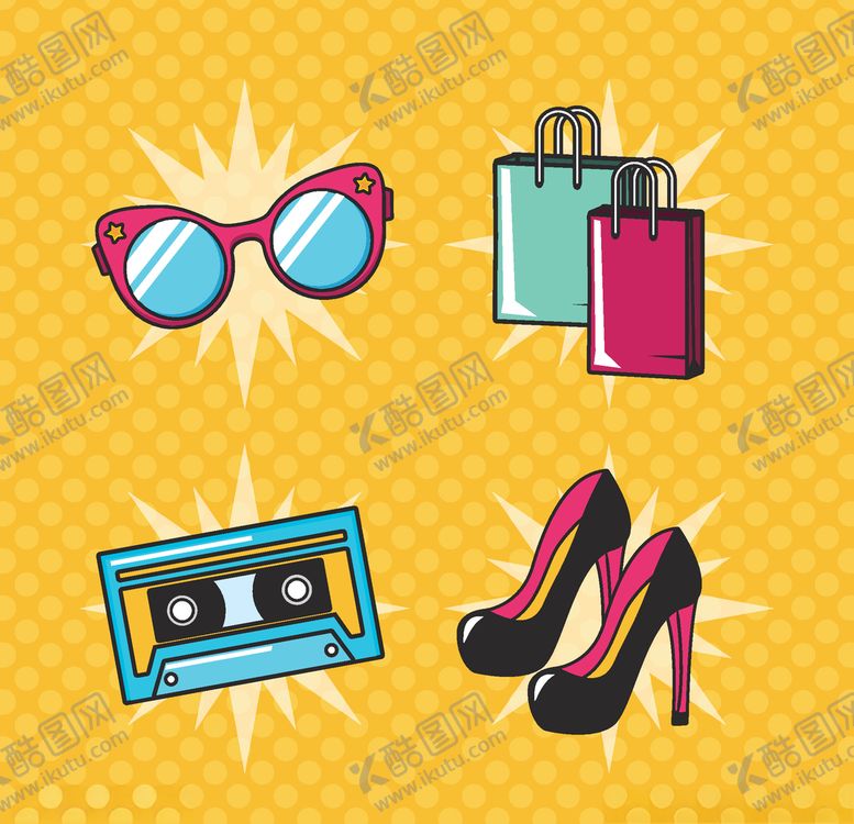 编号：33815409200944492371【酷图网】源文件下载-卡通鞋子