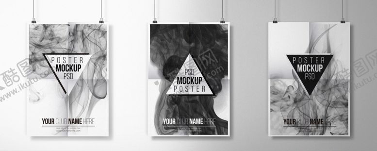 编号：52588309241325396134【酷图网】源文件下载-海报展示样机