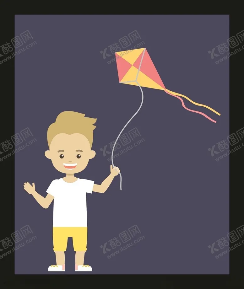 编号：59491702181640446508【酷图网】源文件下载-手绘儿童男孩