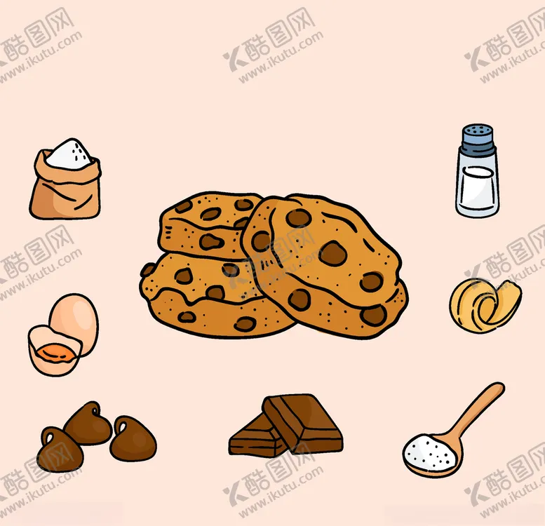 编号：19138806270540213864【酷图网】源文件下载-矢量果汁甜品食物素材