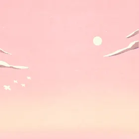 粉色背景