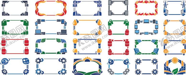 编号：52753304201603192075【酷图网】源文件下载-时尚边框