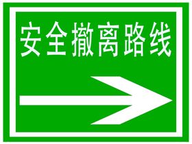 安全撤离路线