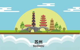 苏州旅游海报