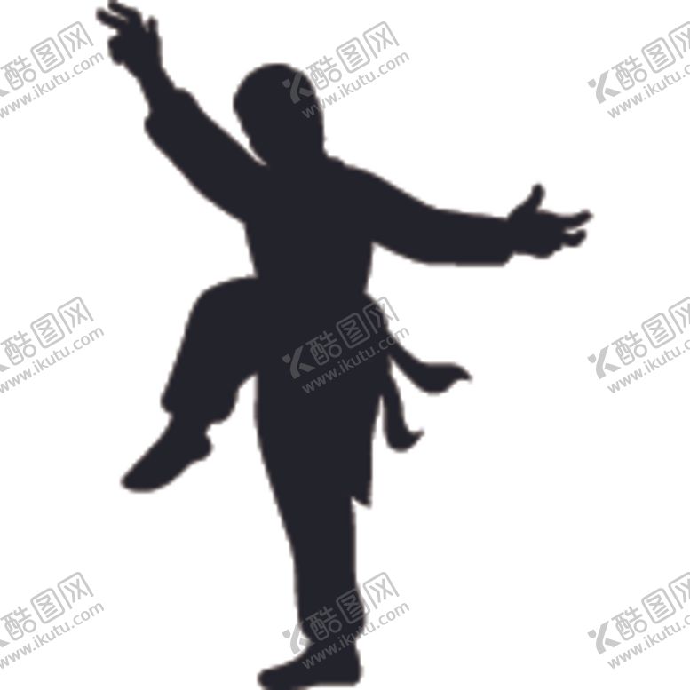 编号：18024406240044526512【酷图网】源文件下载-武术格斗剪影