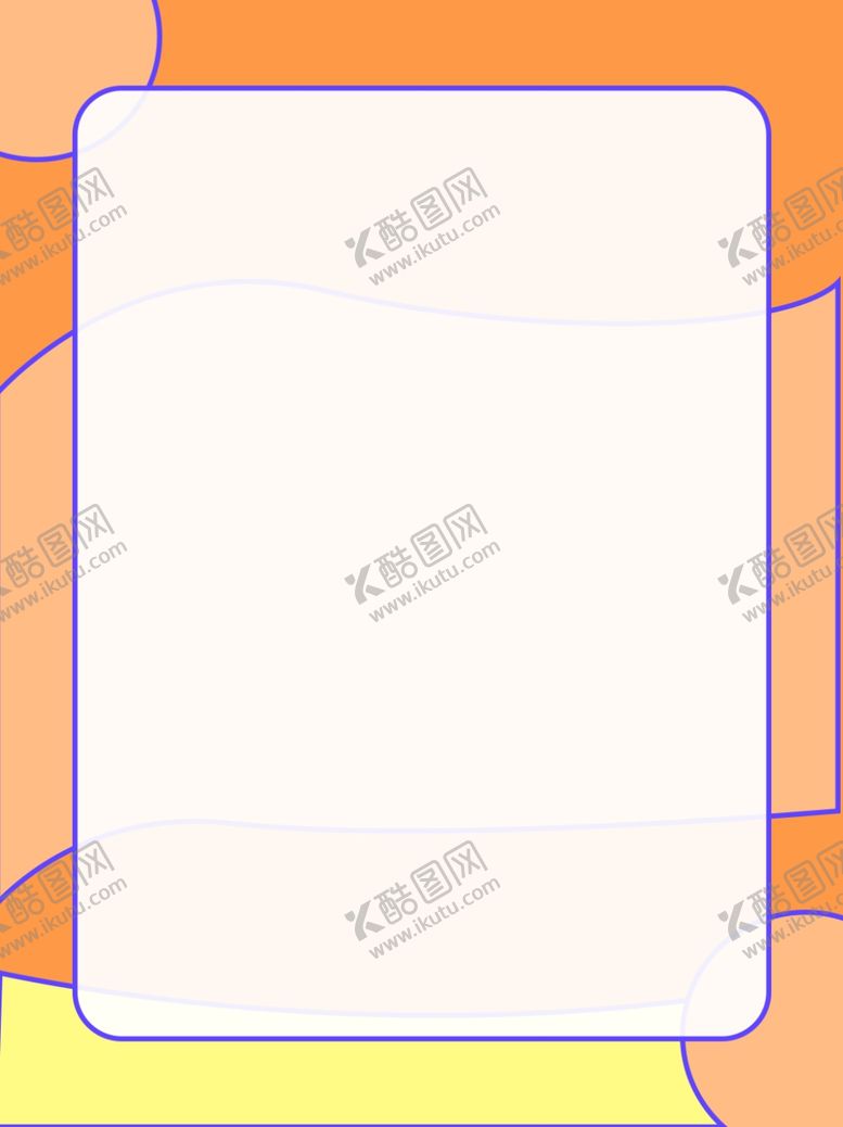 编号：73687705080342369672【酷图网】源文件下载-橙色简约背景
