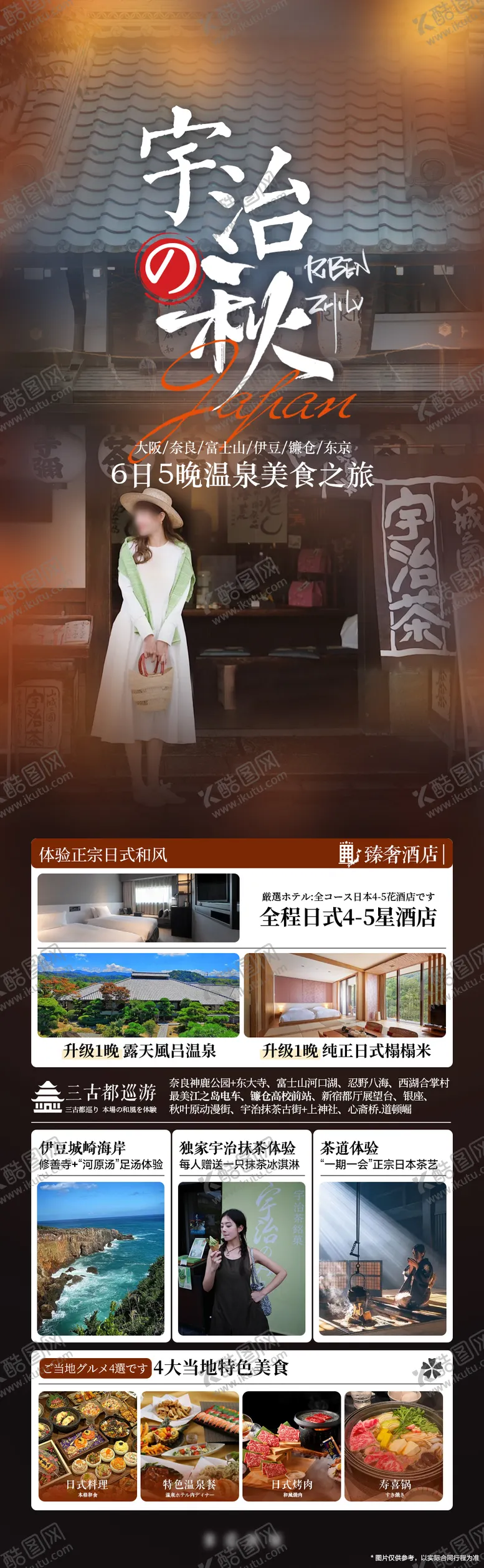 编号：57681403021900478644【酷图网】源文件下载-日本宇治旅游海报