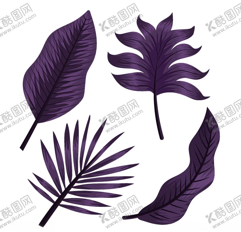 编号：42800609251432417891【酷图网】源文件下载-线条矢量手绘花草植物