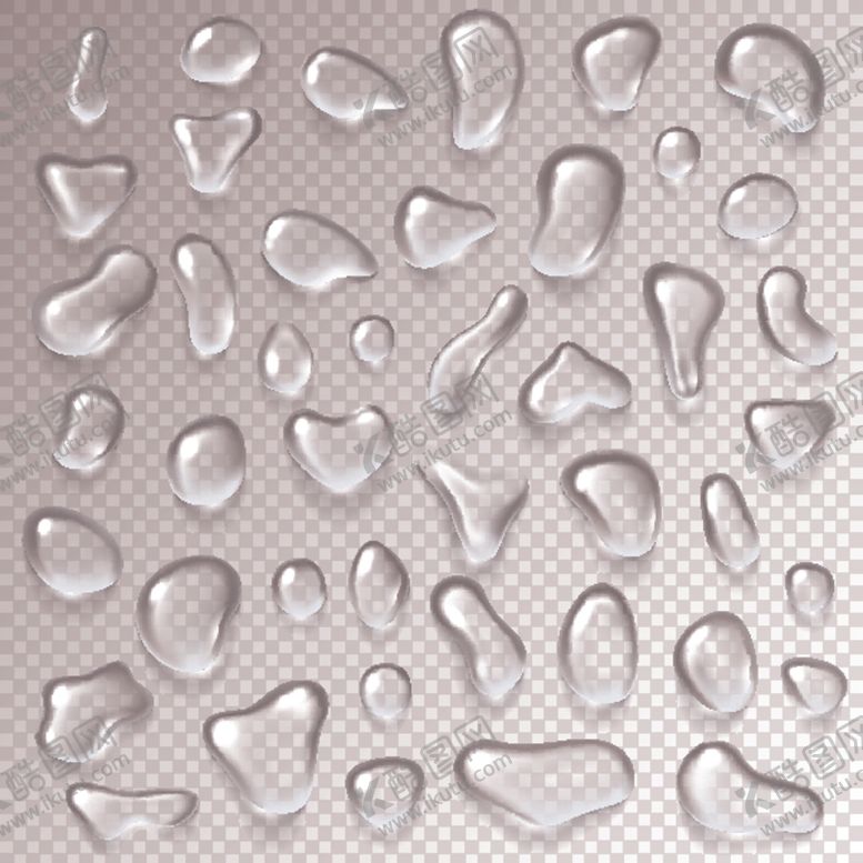 编号：81264210200441438265【酷图网】源文件下载-水滴形状图片